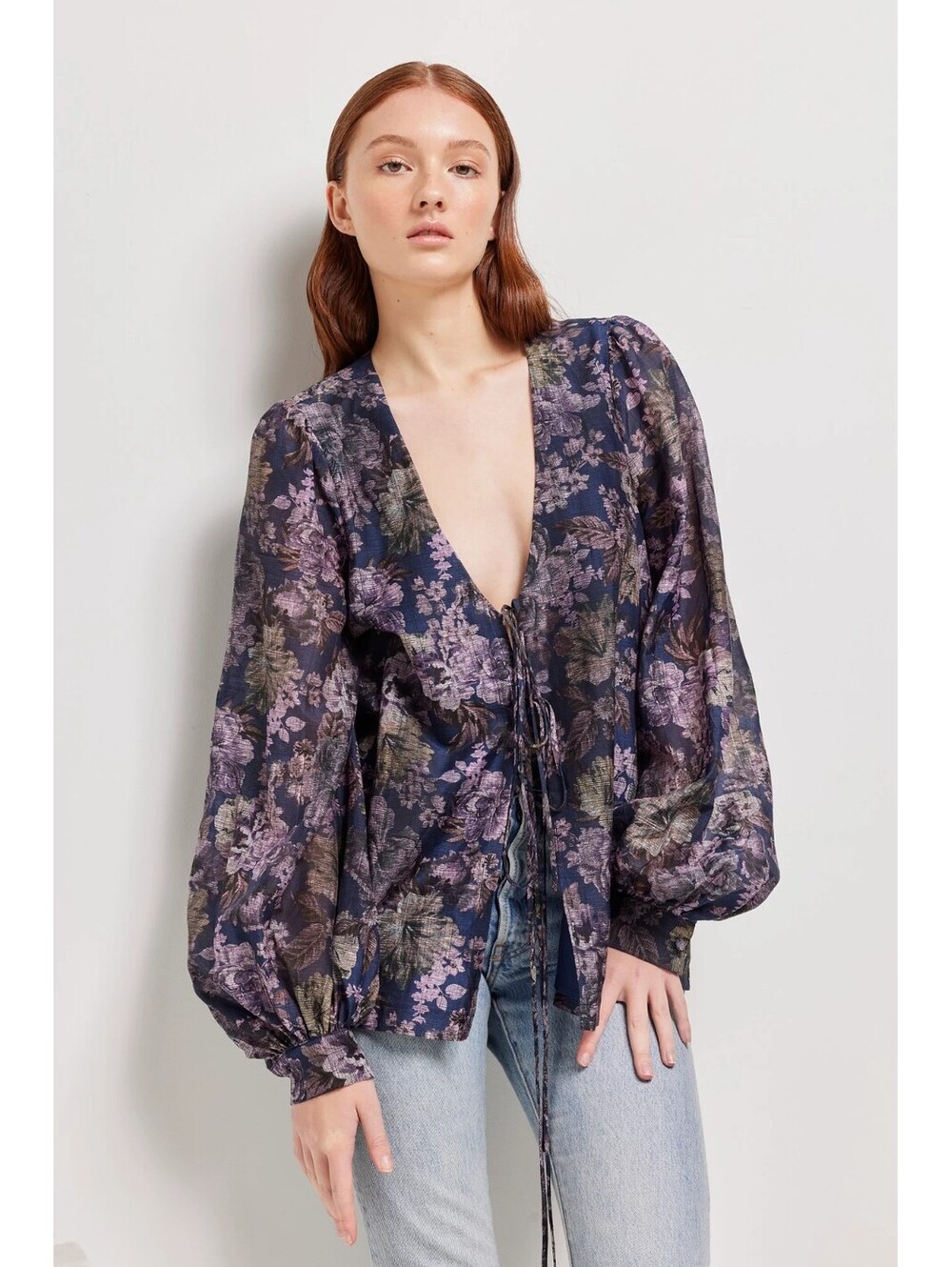 Margot Phoebe Tie Front Shirt